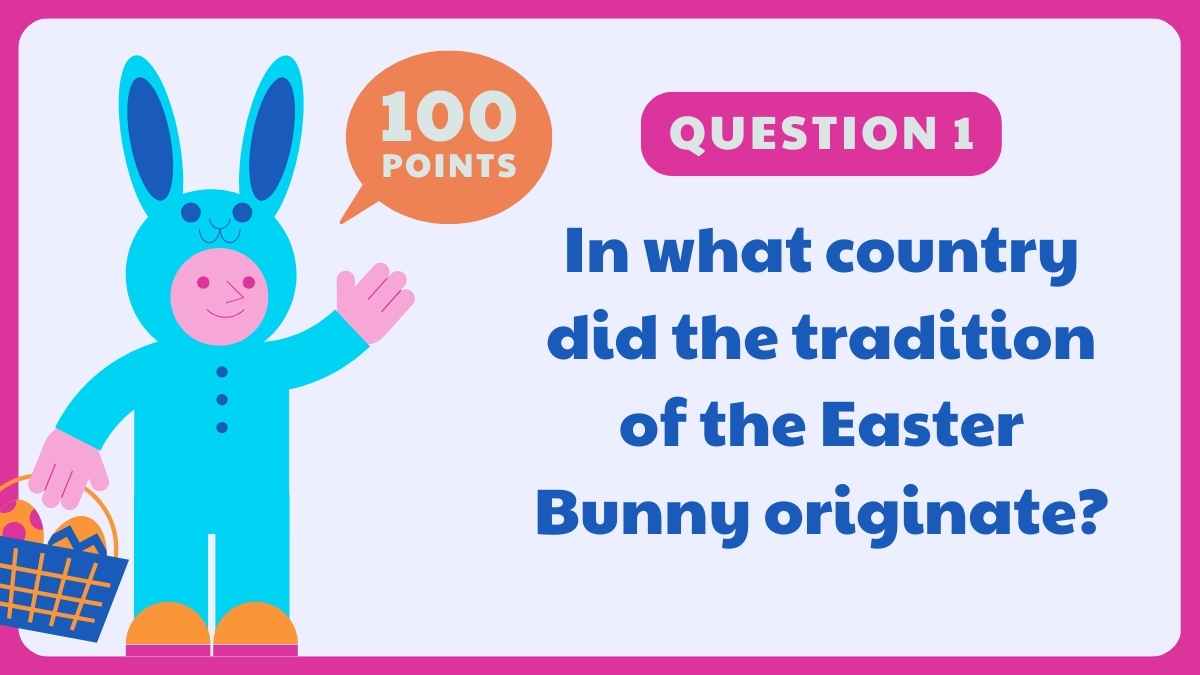 Cute Easter Jeopardy - slide 6