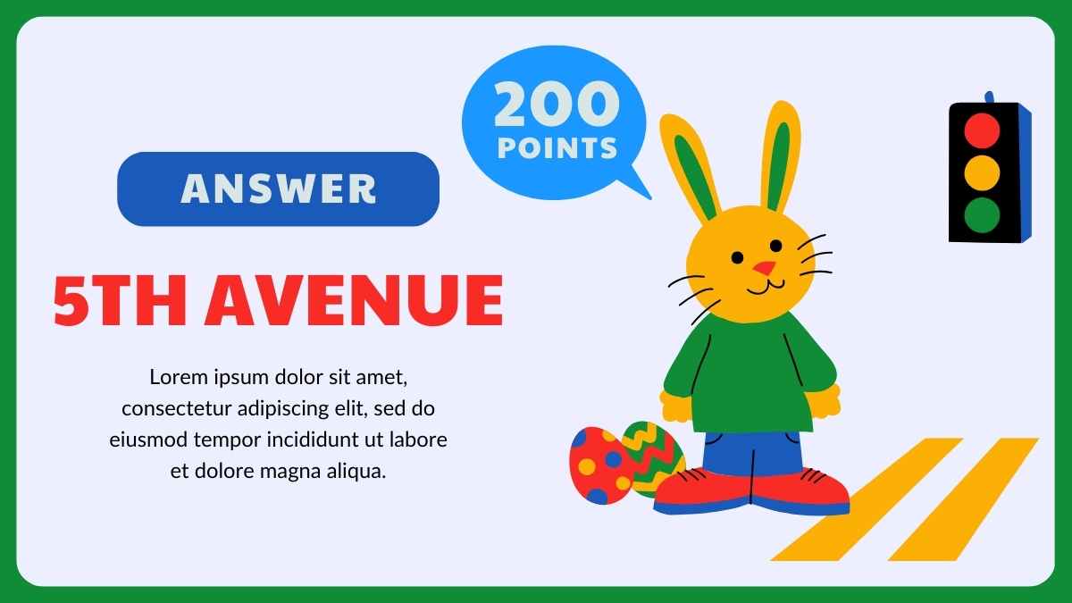 Jeopardy de Pascua Adorable - diapositiva 9