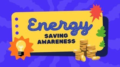 Cute Energy Saving Awareness Slides