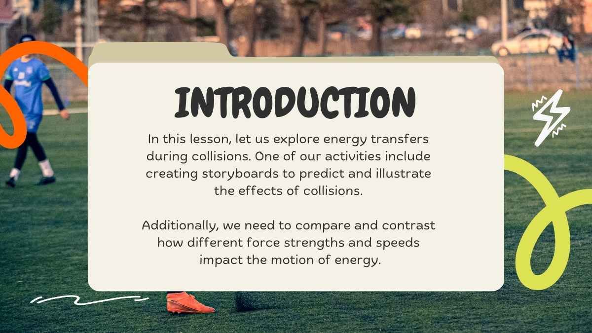 Cute Energy in Collisions Lesson for Middle School - diapositiva 3