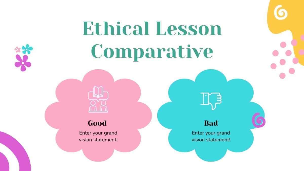 Cute Ethics Lesson for Elementary: Good and Bad - slide 6