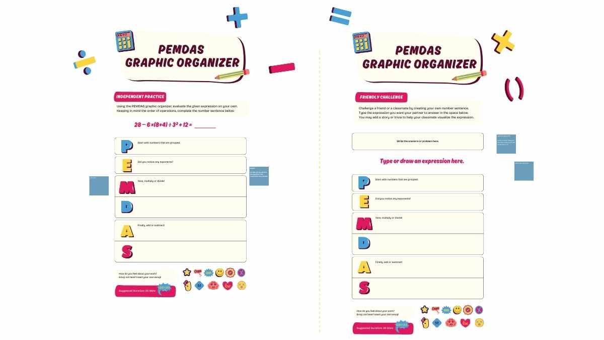 Cute Evaluating Expressions through PEMDAS Lesson for Elementary - diapositiva 12