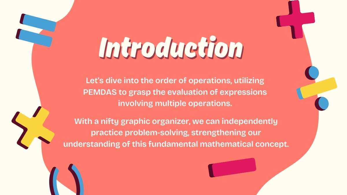 Cute Evaluating Expressions through PEMDAS Lesson for Elementary - slide 3