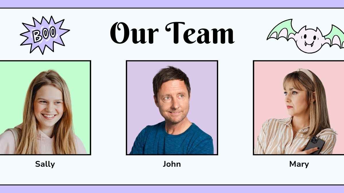 Cute Family Feud Halloween Edition Background - slide 1