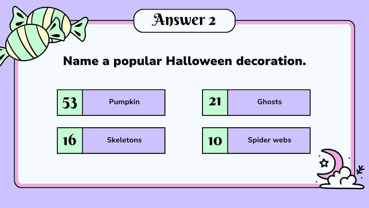 Cute Family Feud Halloween Edition Background - slide 10