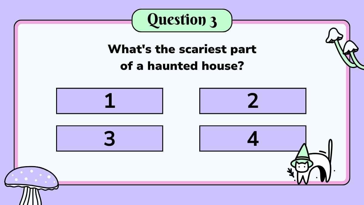 Cute Family Feud Halloween Edition Background - slide 12