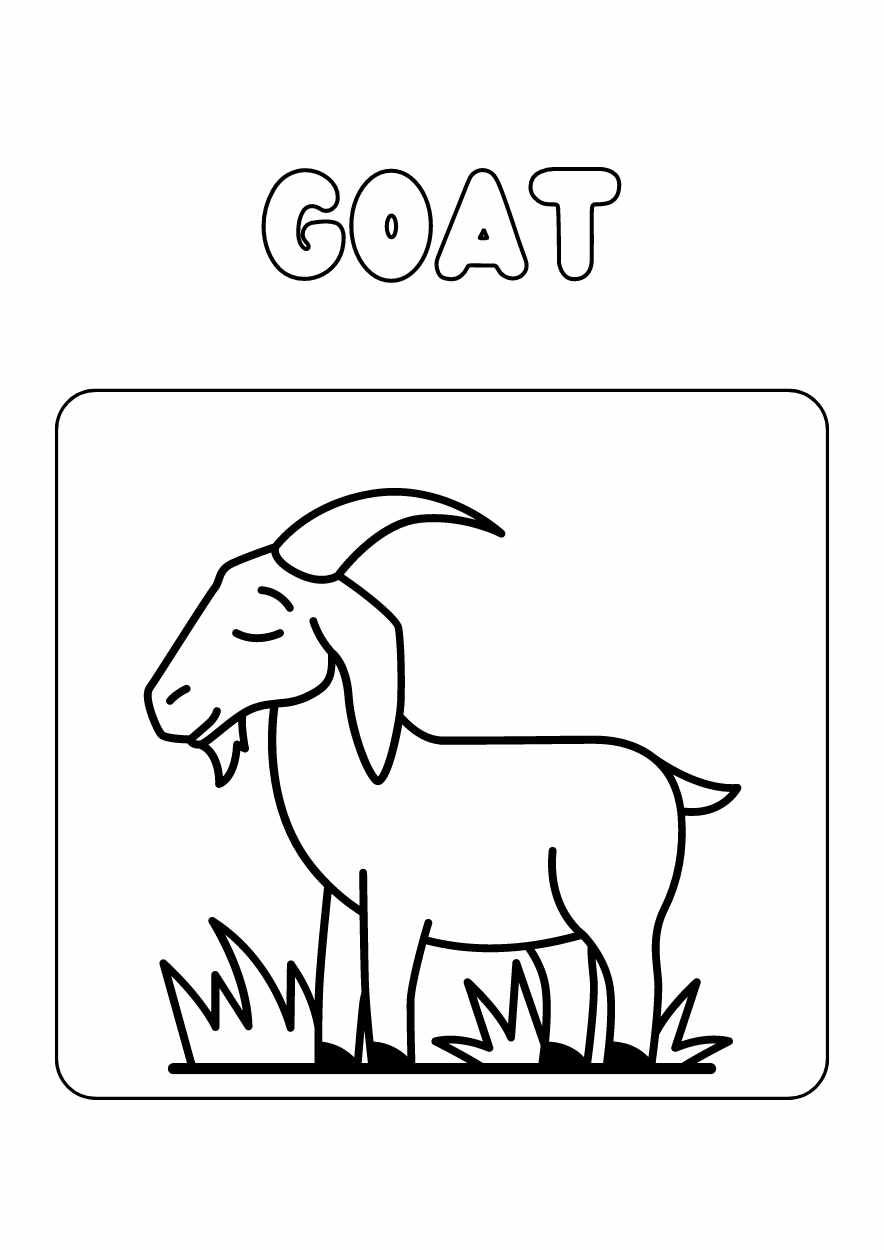 Cute Farm Animals Worksheet - diapositiva 3