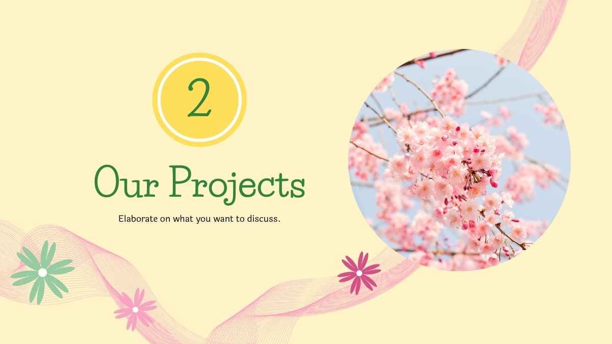 Cute Floral Spring Season Infographics - slide 7