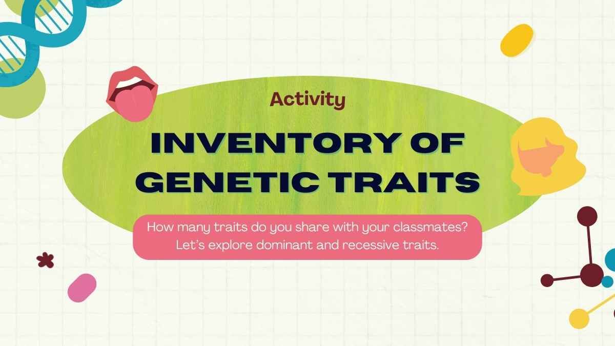 Cute Genetic Traits and Inheritance Lesson for Middle School - diapositiva 10