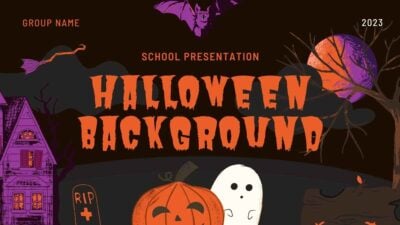 Cute Halloween Background Slides