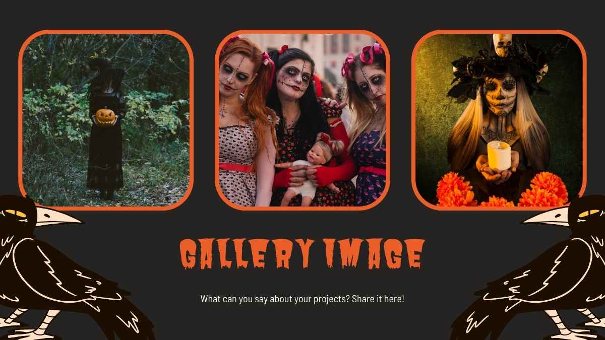 Slides com Fundo Fofo de Halloween - deslizar 10