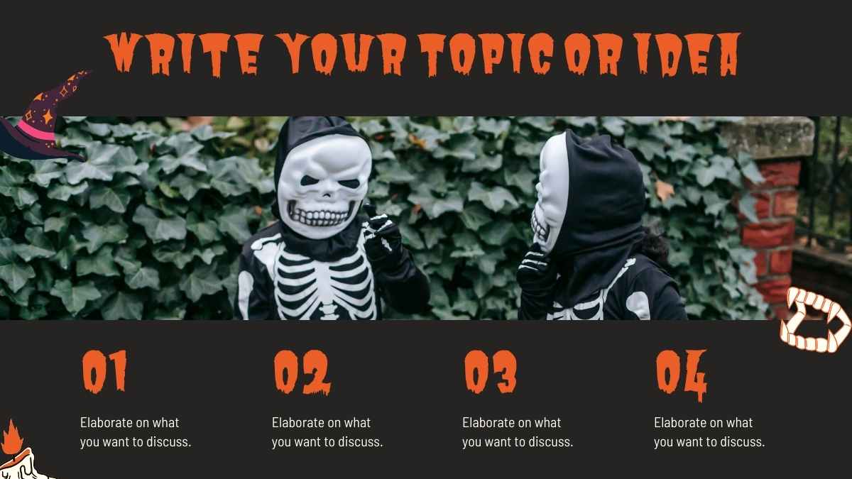 Slide Background Halloween Kocak - slide 7