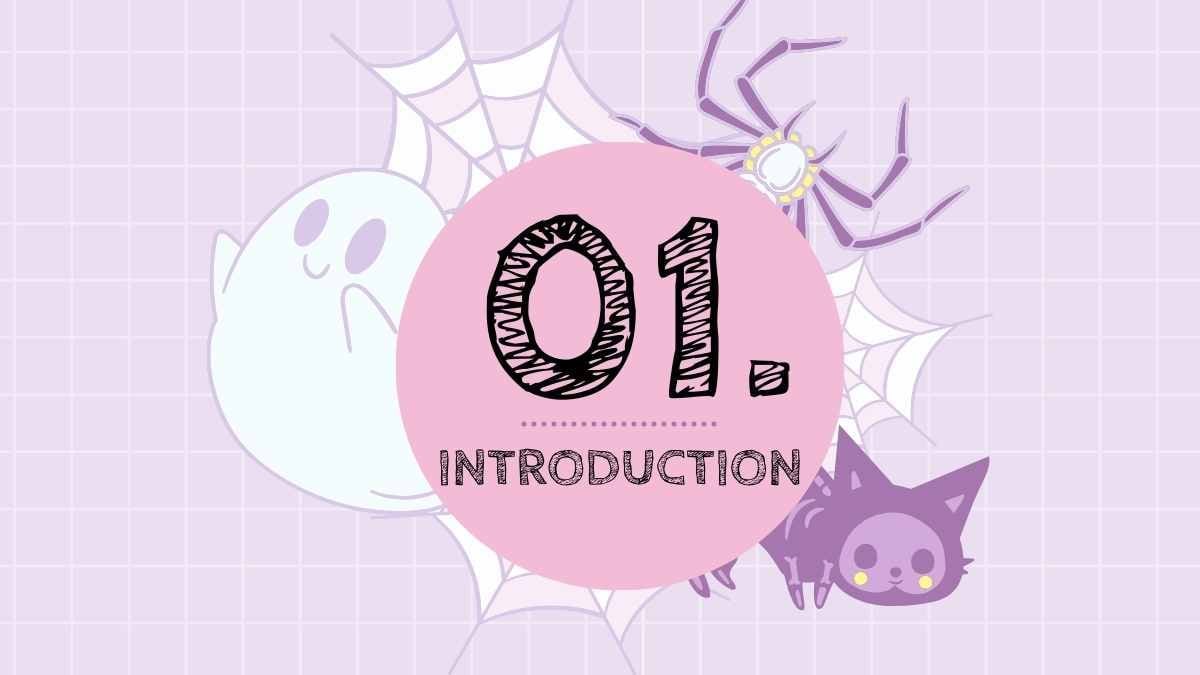 かわいいハロウィーン マーケティング スライド - slide 4