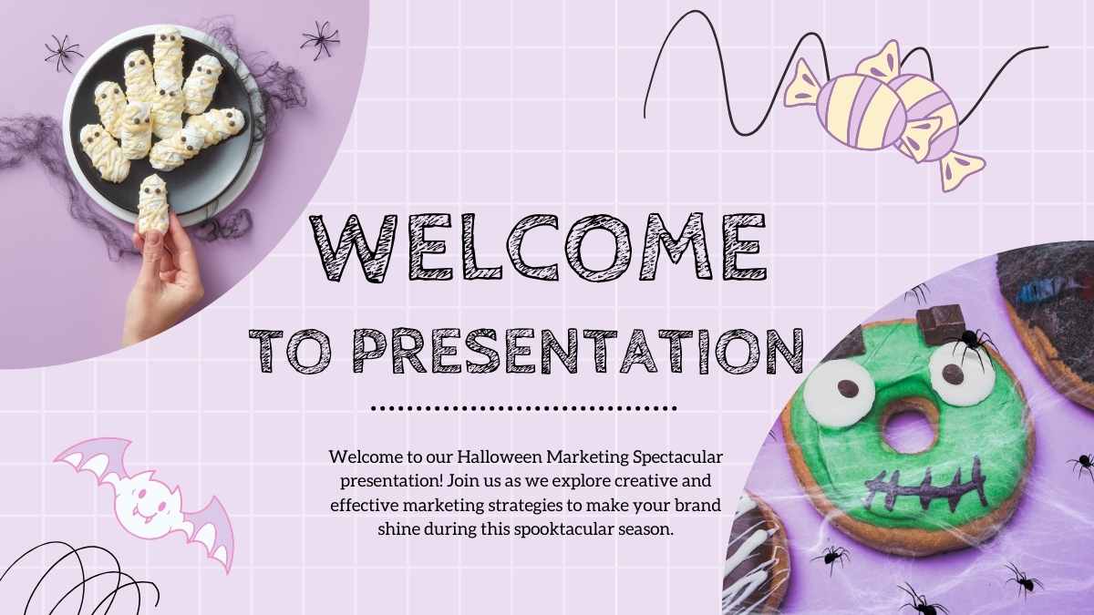 Slides de Marketing Adoráveis para o Halloween - deslizar 5