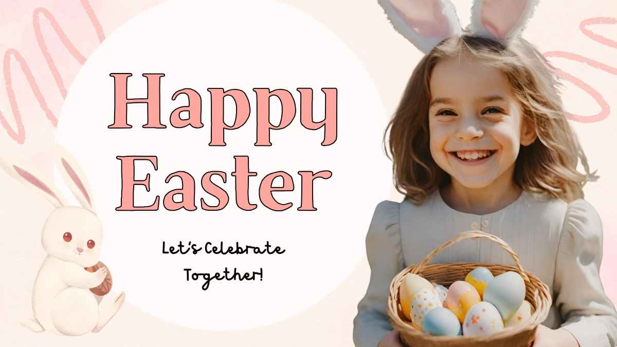 Cute Happy Easter Slides - slide 1