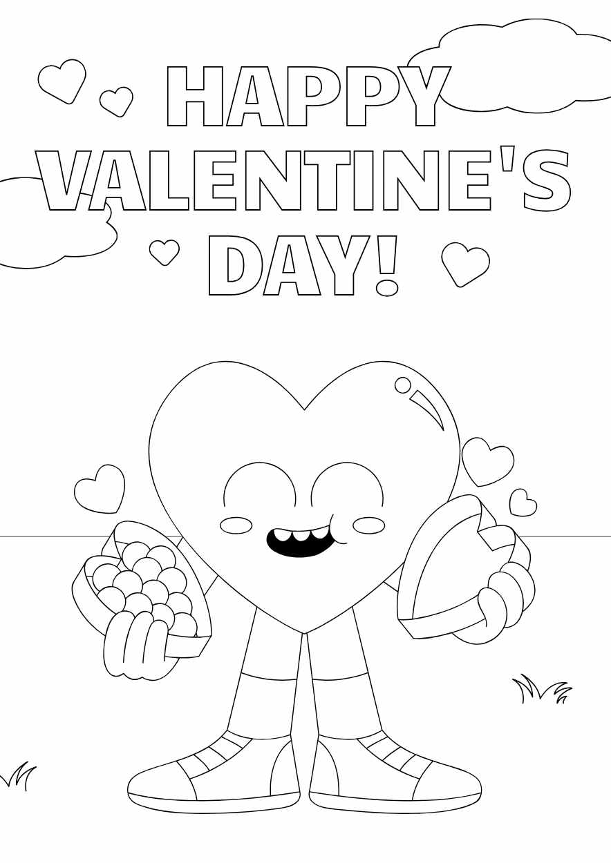 Cute Happy Valentine’s Day Posters - slide 3