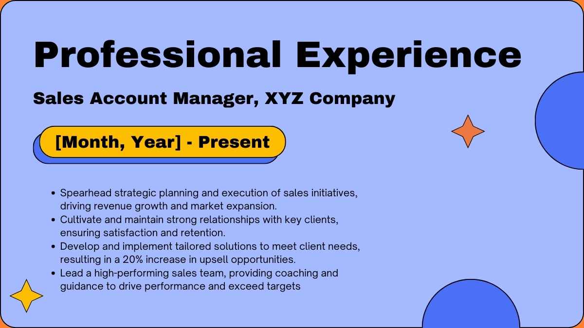 Cute Illustrated Accounting Resume - slide 5