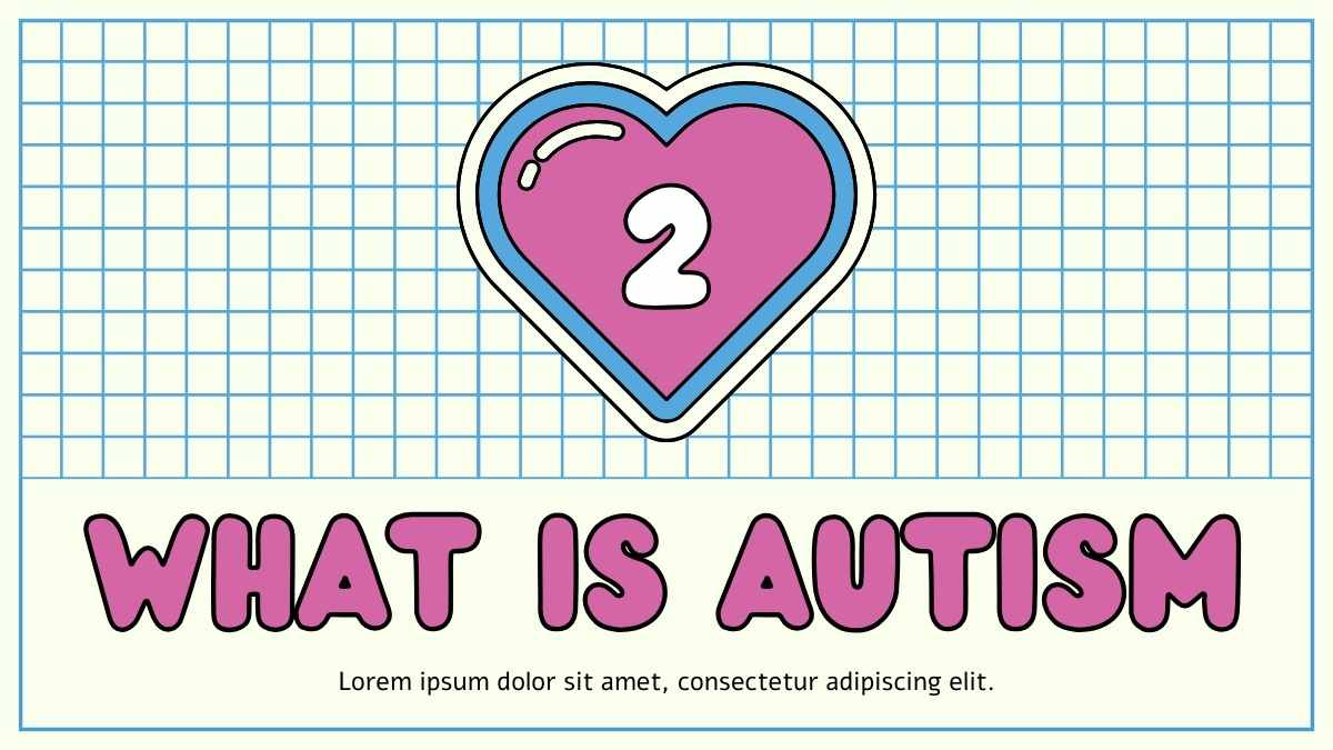 Slides Fofos Ilustrados para o Dia da Conscientização do Autismo - deslizar 10