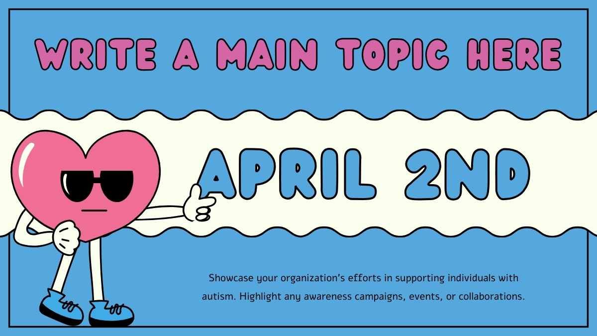 Cute Illustrated Autism Awareness Day Slides - slide 14