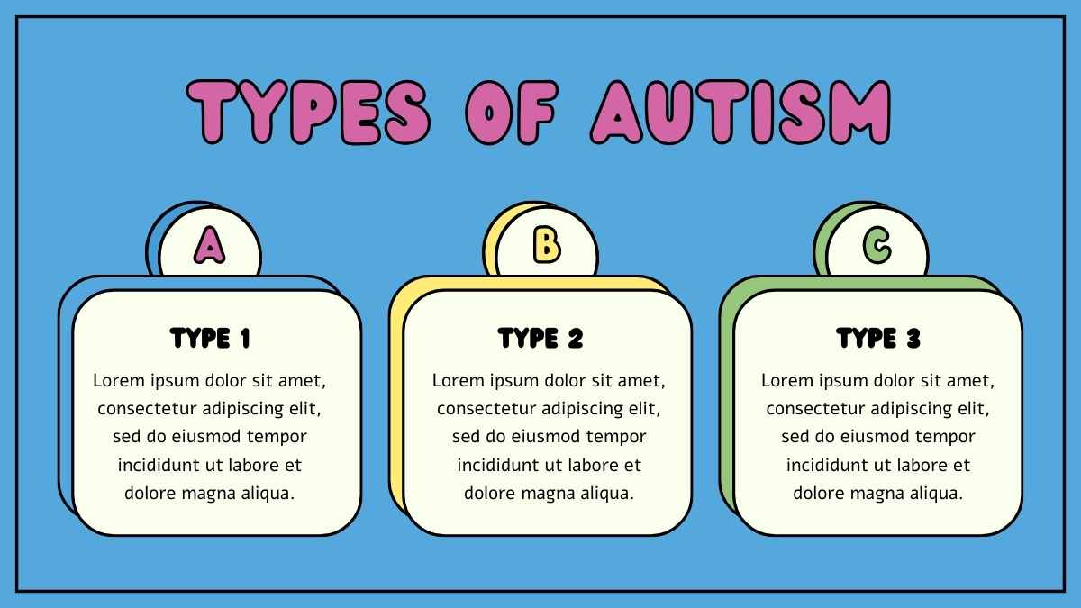 Slides Fofos Ilustrados para o Dia da Conscientização do Autismo - deslizar 9