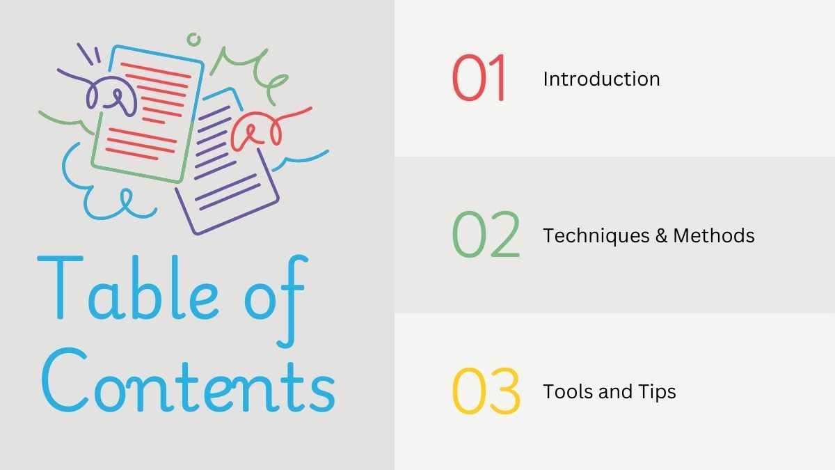 Cute Illustrated Brainstorming Infographic - slide 2