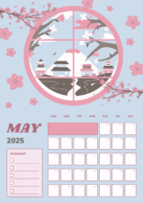 Cute Illustrated Calendar Planner1