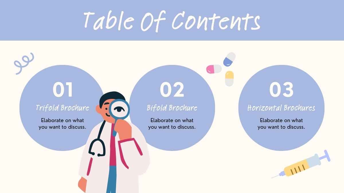 Slides de Brochura Informativa Ilustrada e Fofa sobre Tratamento de Câncer - deslizar 3