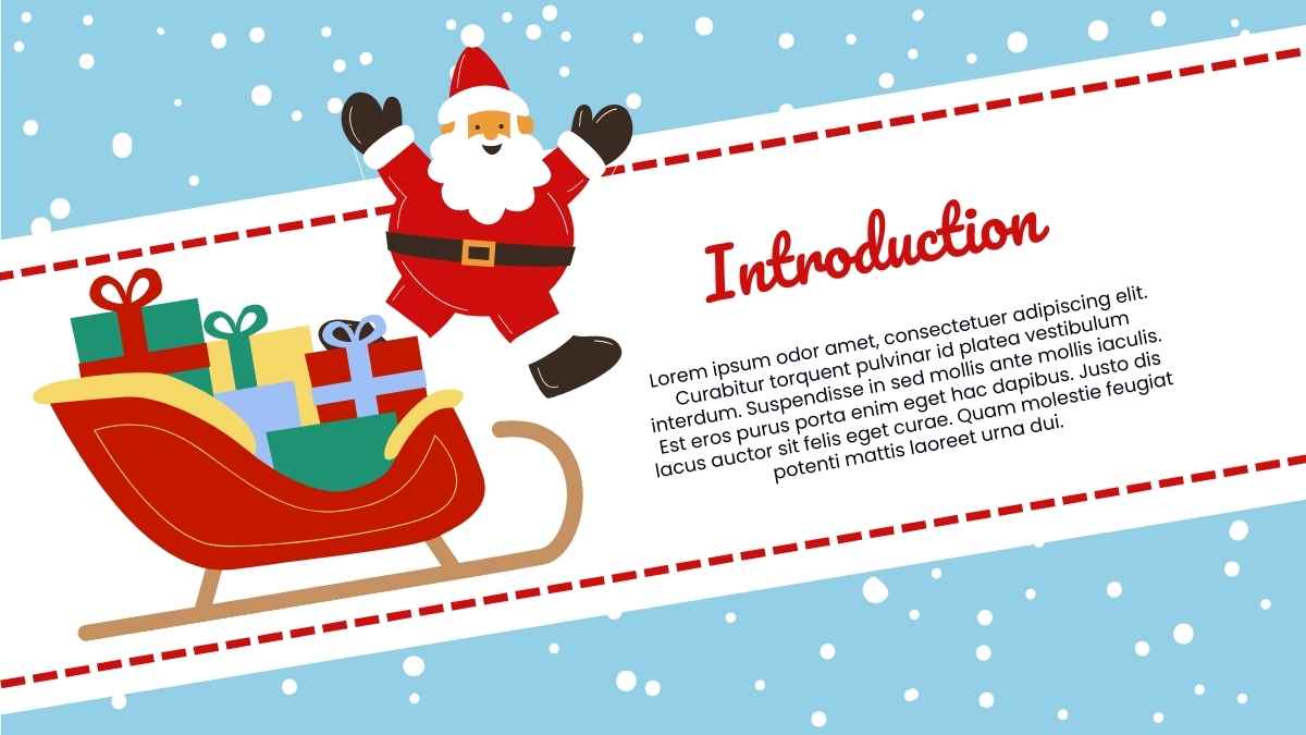 Cute Illustrated Dear Santa Letter Activity Workbook - slide 2