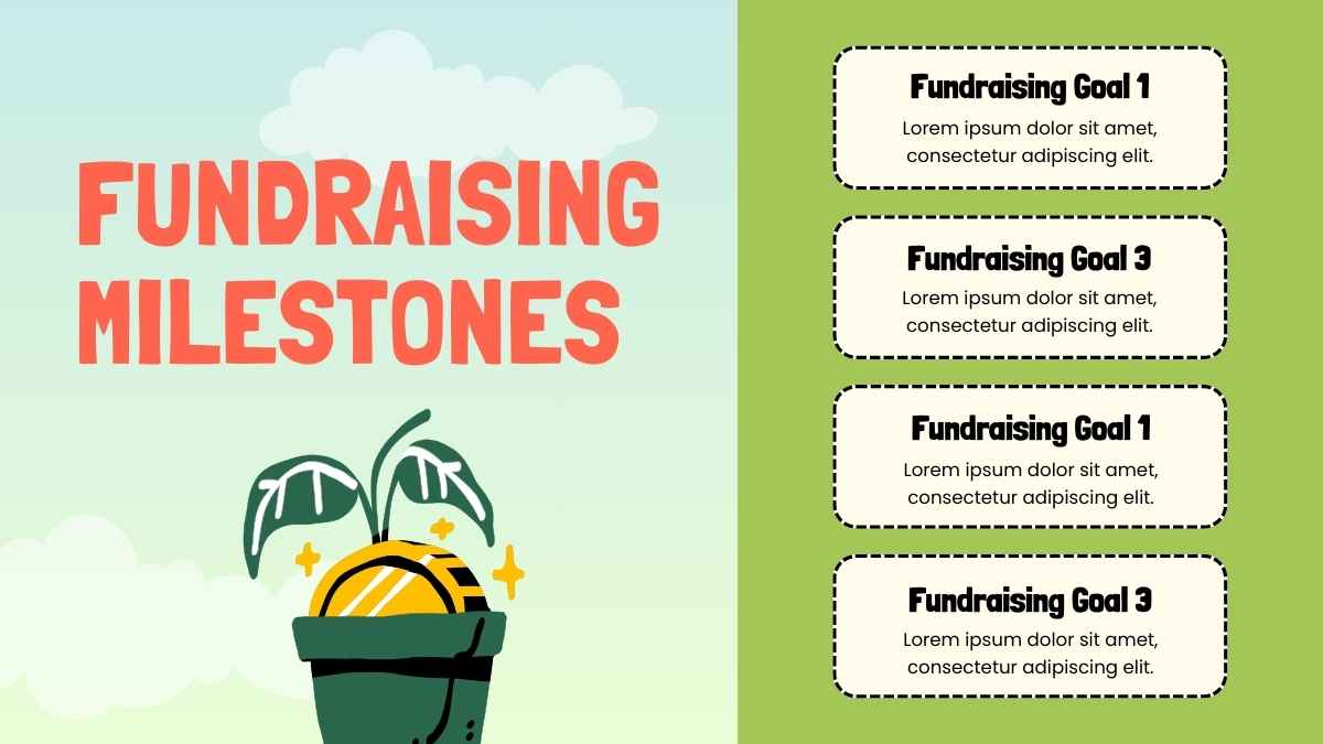 Cute Illustrated Fundraising Development Plan Slides - slide 10