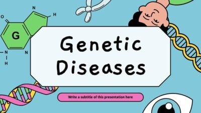 Cute Illustrated Genetic Diseases