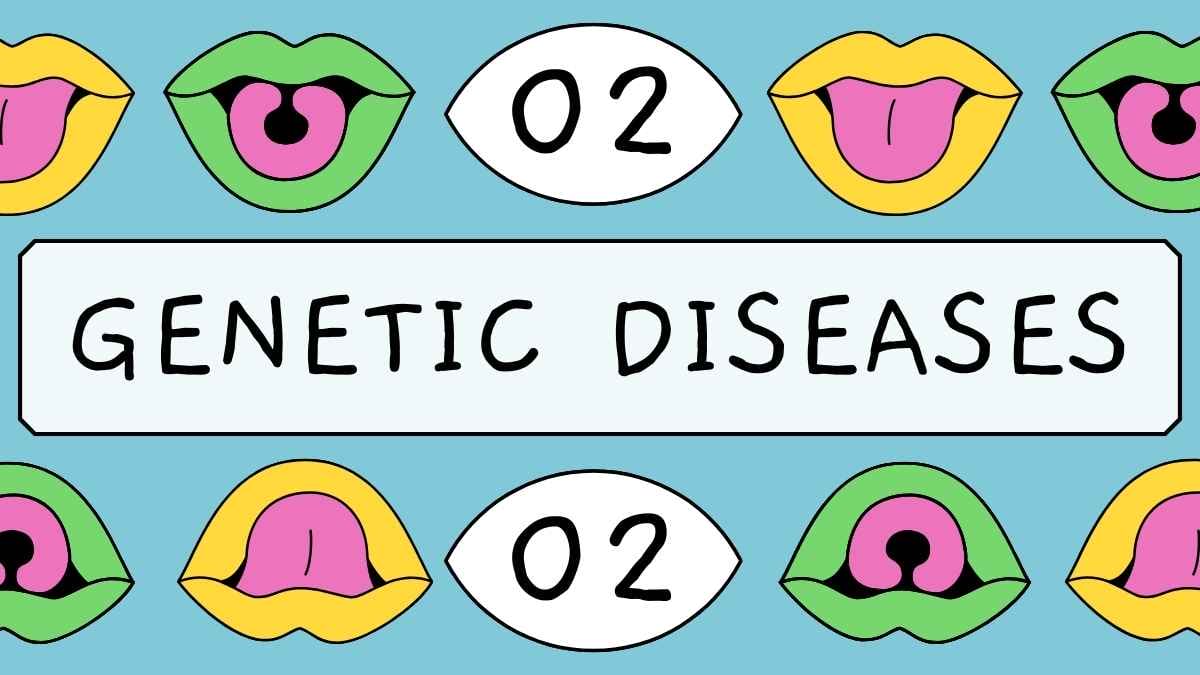 Cute Illustrated Genetic Diseases - slide 8