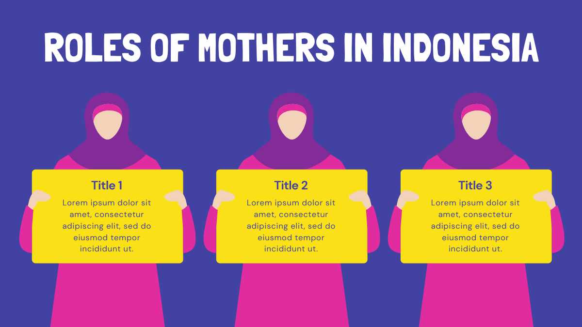 Cute Illustrated Happy Mother’s Day in Indonesia! - slide 6