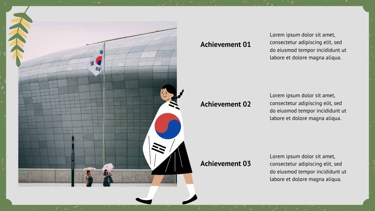 Cute Illustrated Independence Movement in South Korea Day - slide 15