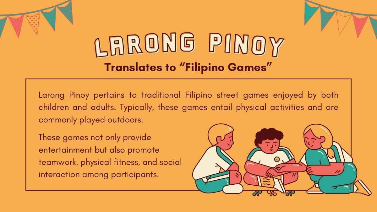 Cute Illustrated Larong Pinoy Slides - slide 4