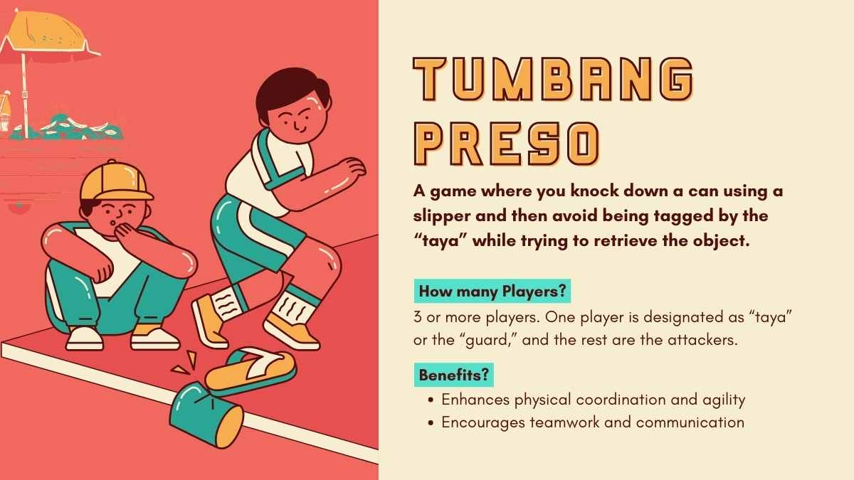 Cute Illustrated Larong Pinoy Slides - slide 7