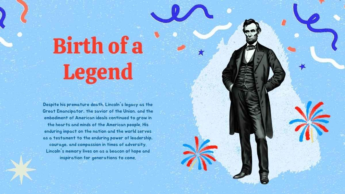 Cute Illustrated Life Of Abraham Lincoln Biography Slides - slide 15