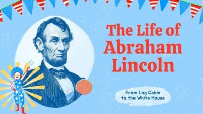 Cute Illustrated Life Of Abraham Lincoln Biography Slides