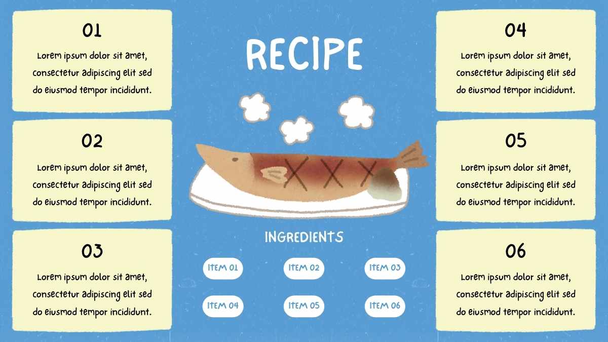 かわいいイラスト入りの食事計画カレンダー - slide 12