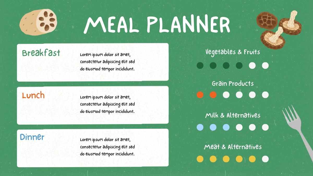 Cute Illustrated Meal Planning Calendar - slide 15