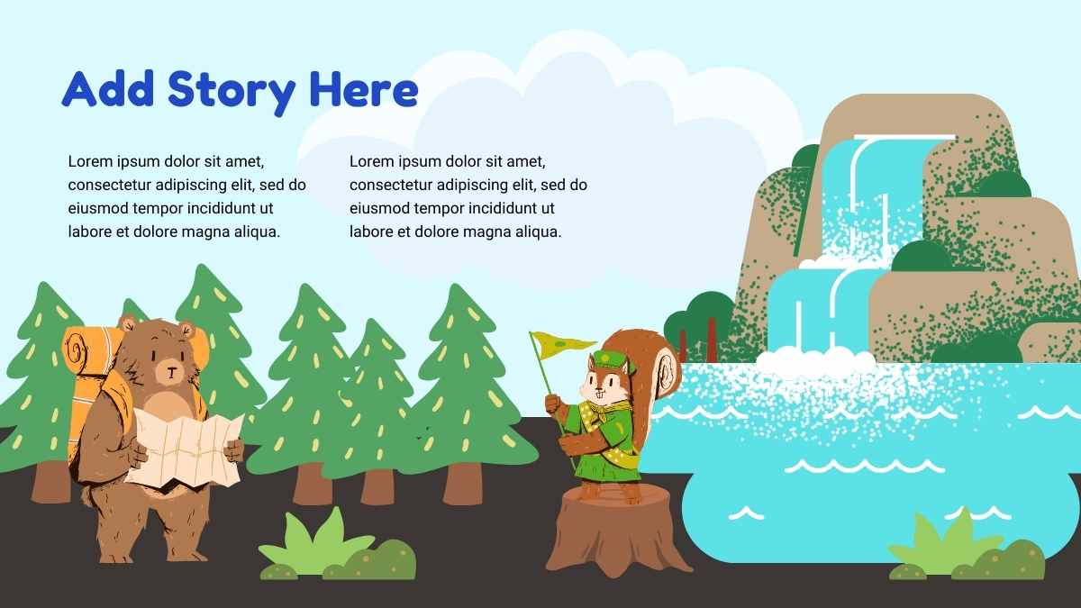 Cute Illustrated Nature Adventure Storybook Slides - slide 10