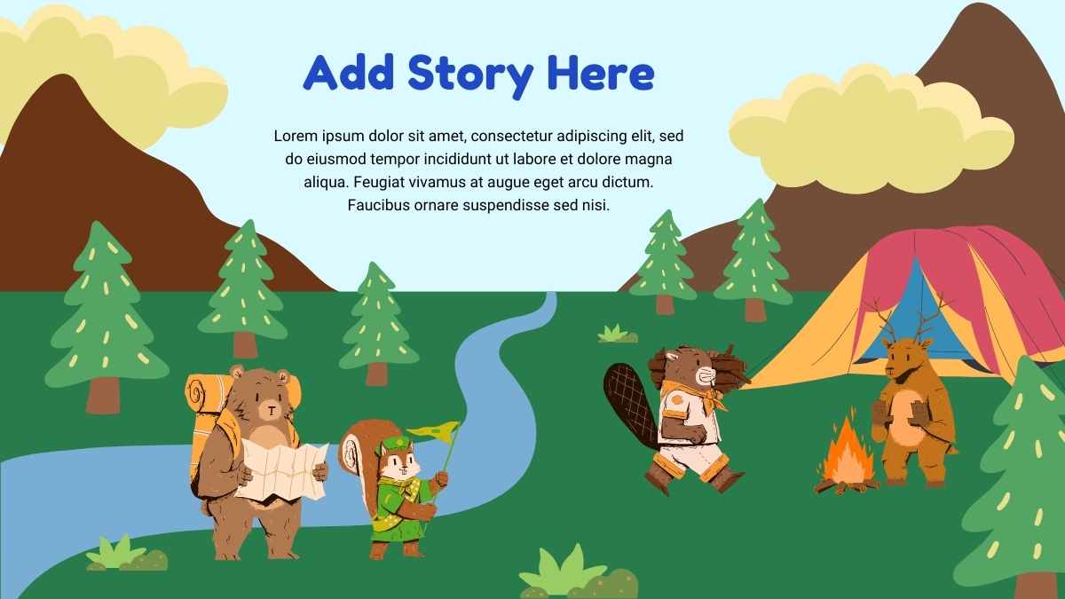 Cute Illustrated Nature Adventure Storybook Slides - slide 15