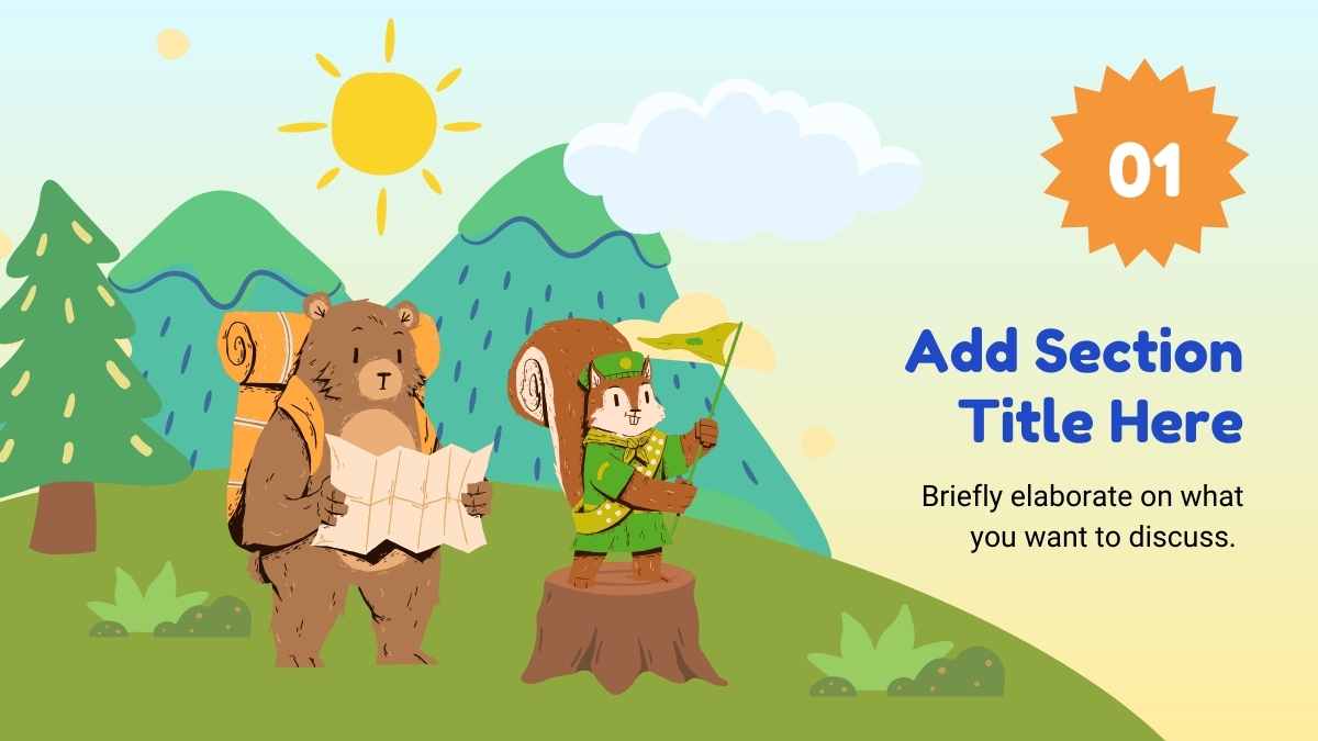 Cute Illustrated Nature Adventure Storybook Slides - slide 8