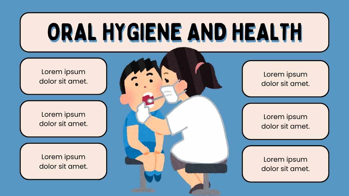 Cute Illustrated Oral Cavity Infection Lesson - slide 10