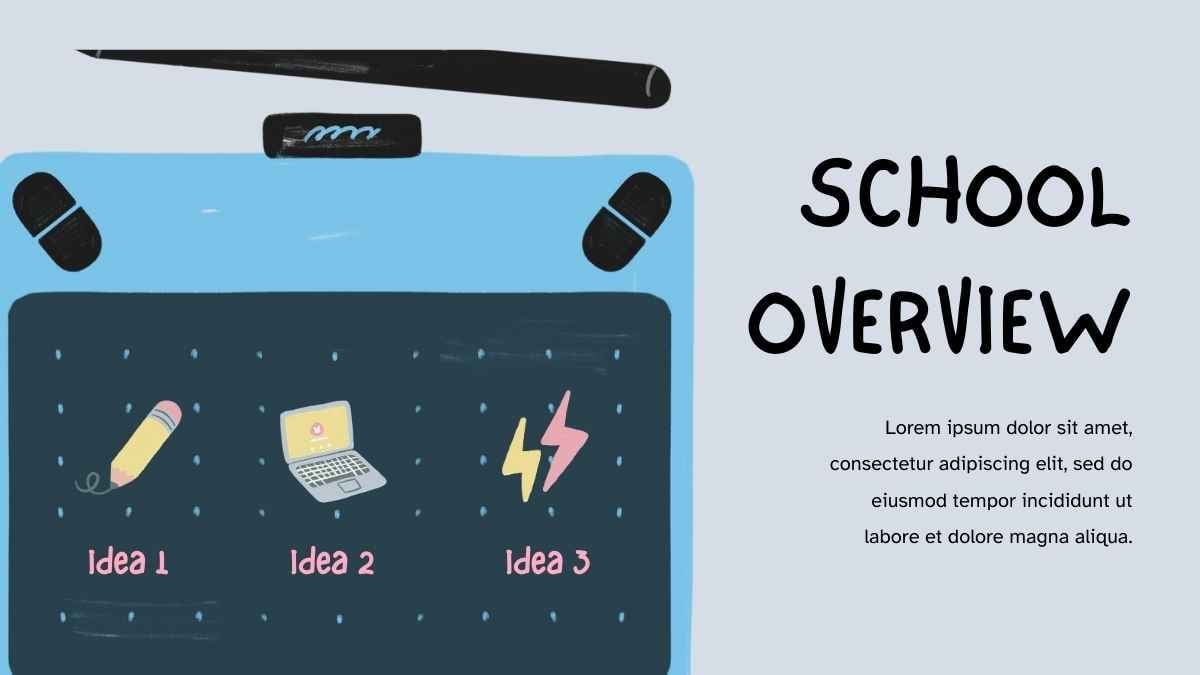 Malam Kembali ke Sekolah dengan Desain Geometrik - slide 8