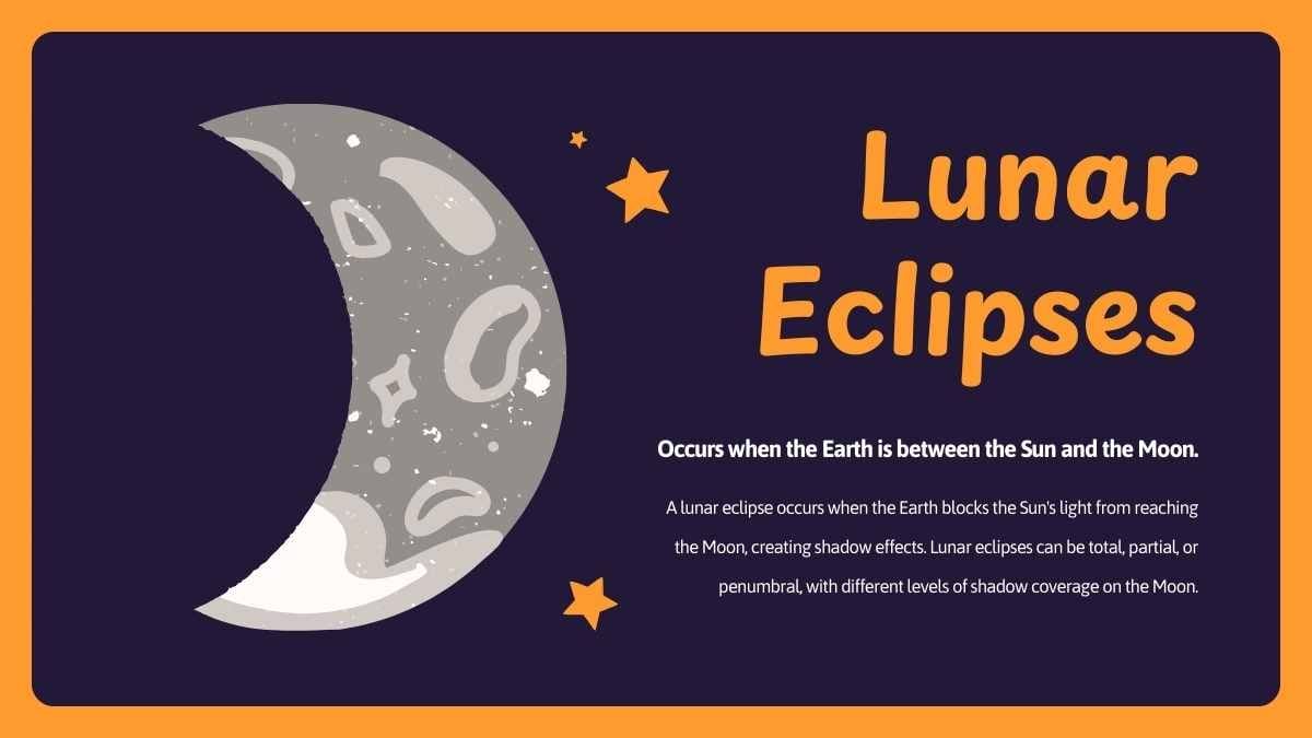 Cute Illustrated Science Lesson for Elementary: Eclipse - slide 12