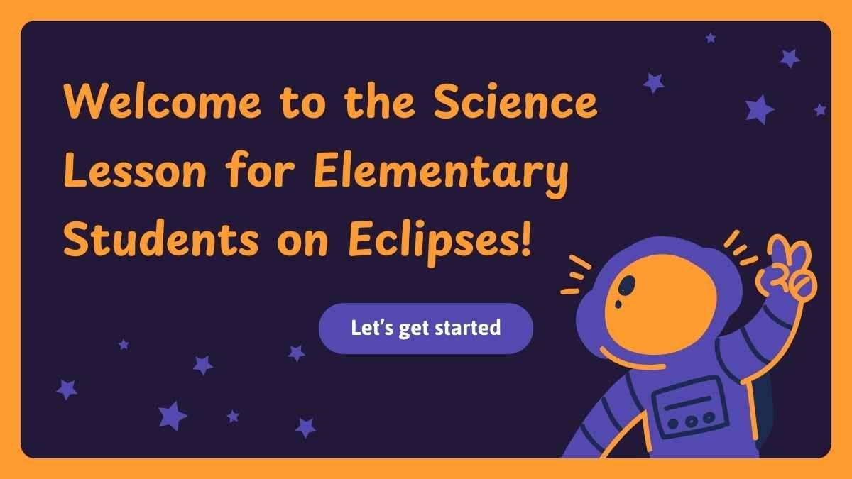 Cute Illustrated Science Lesson for Elementary: Eclipse - slide 2