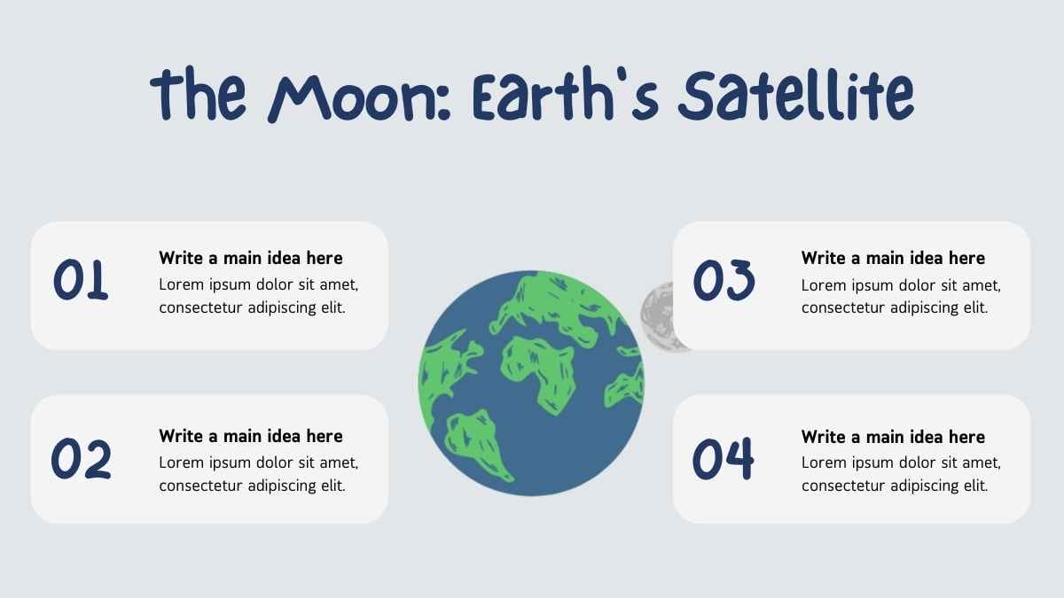 Cute Illustrated Science Lesson for Middle High School: Sun, Moon, Earth and Tides - slide 8