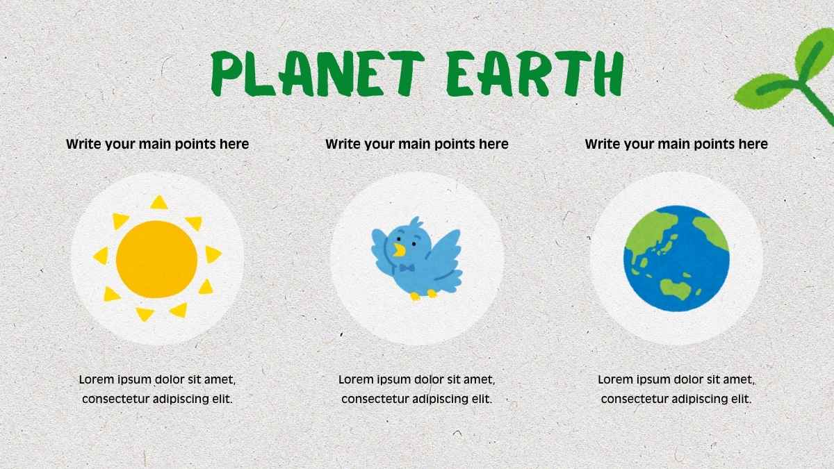 Cute Illustrated Science Subject for Elementary: Planet Earth - slide 6