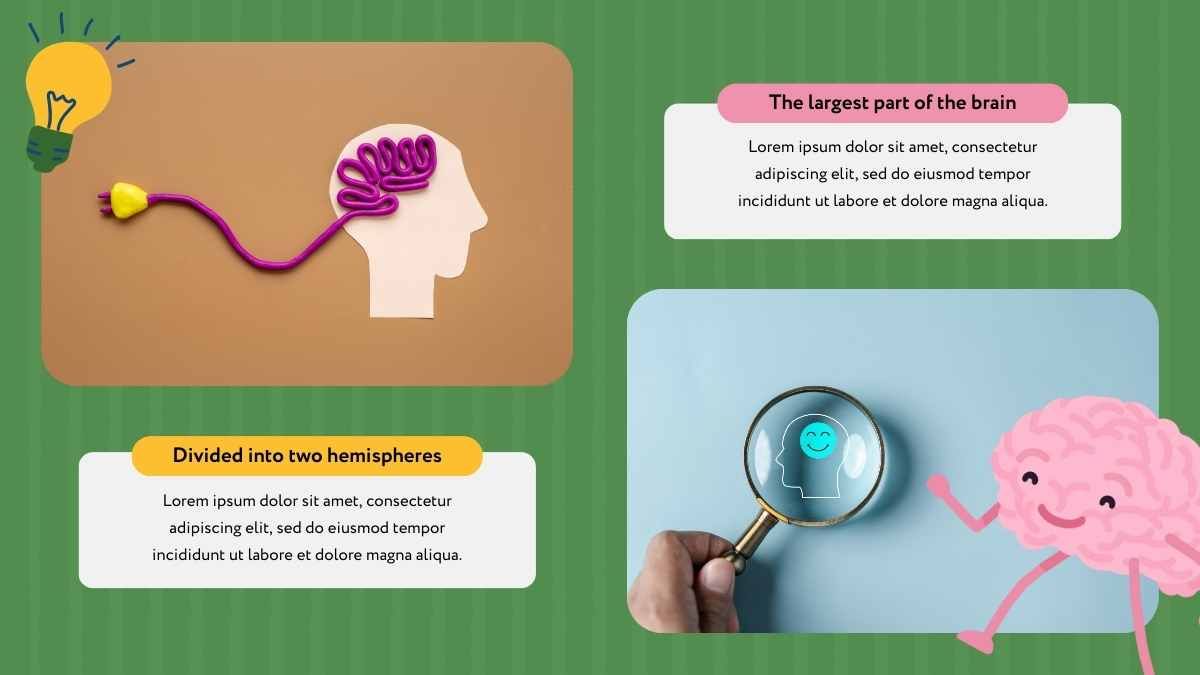 Cute Illustrated Slides About The Brain - slide 8