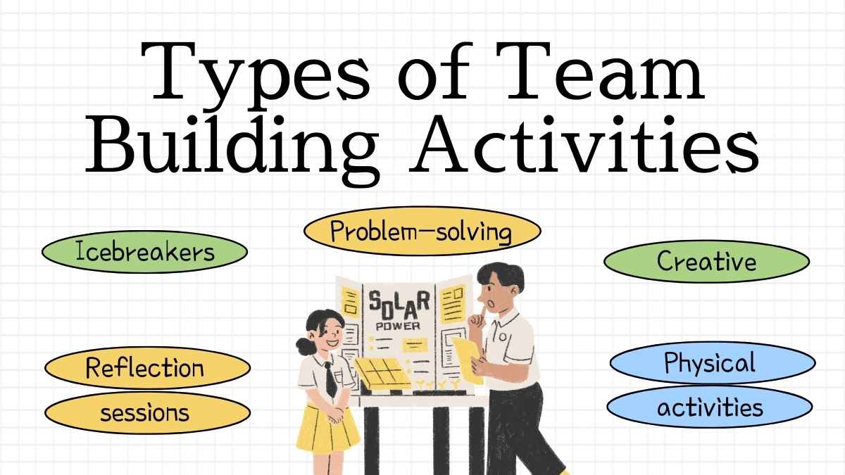 Cute Illustrated Team Building Activities For Teachers Slides - slide 10